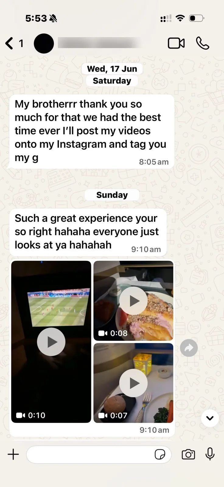 Member message