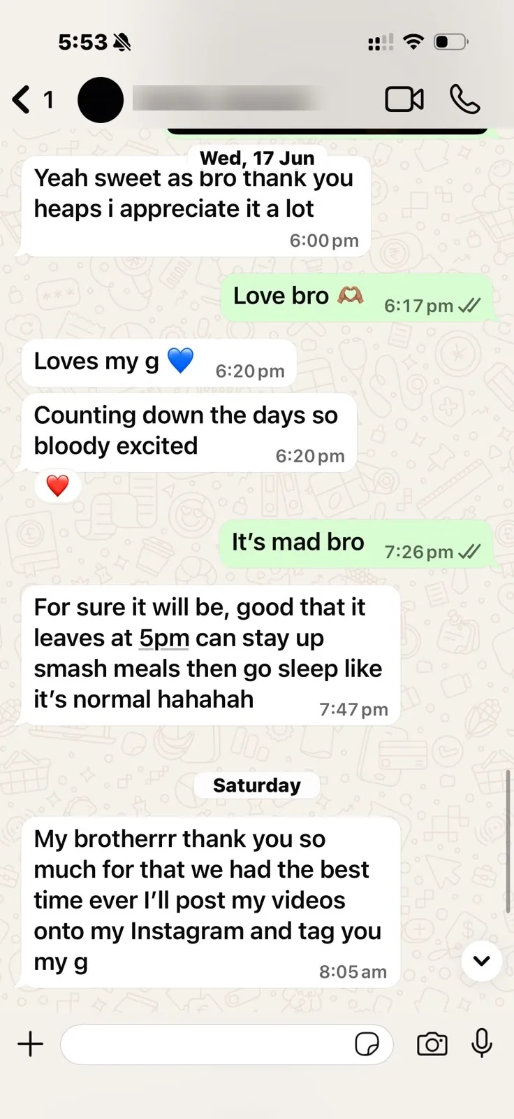 Member message